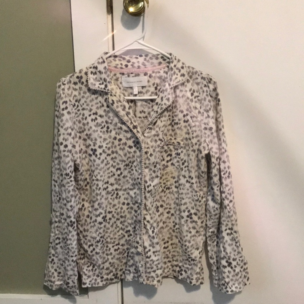Victoria’s Secret cheetah PJ set